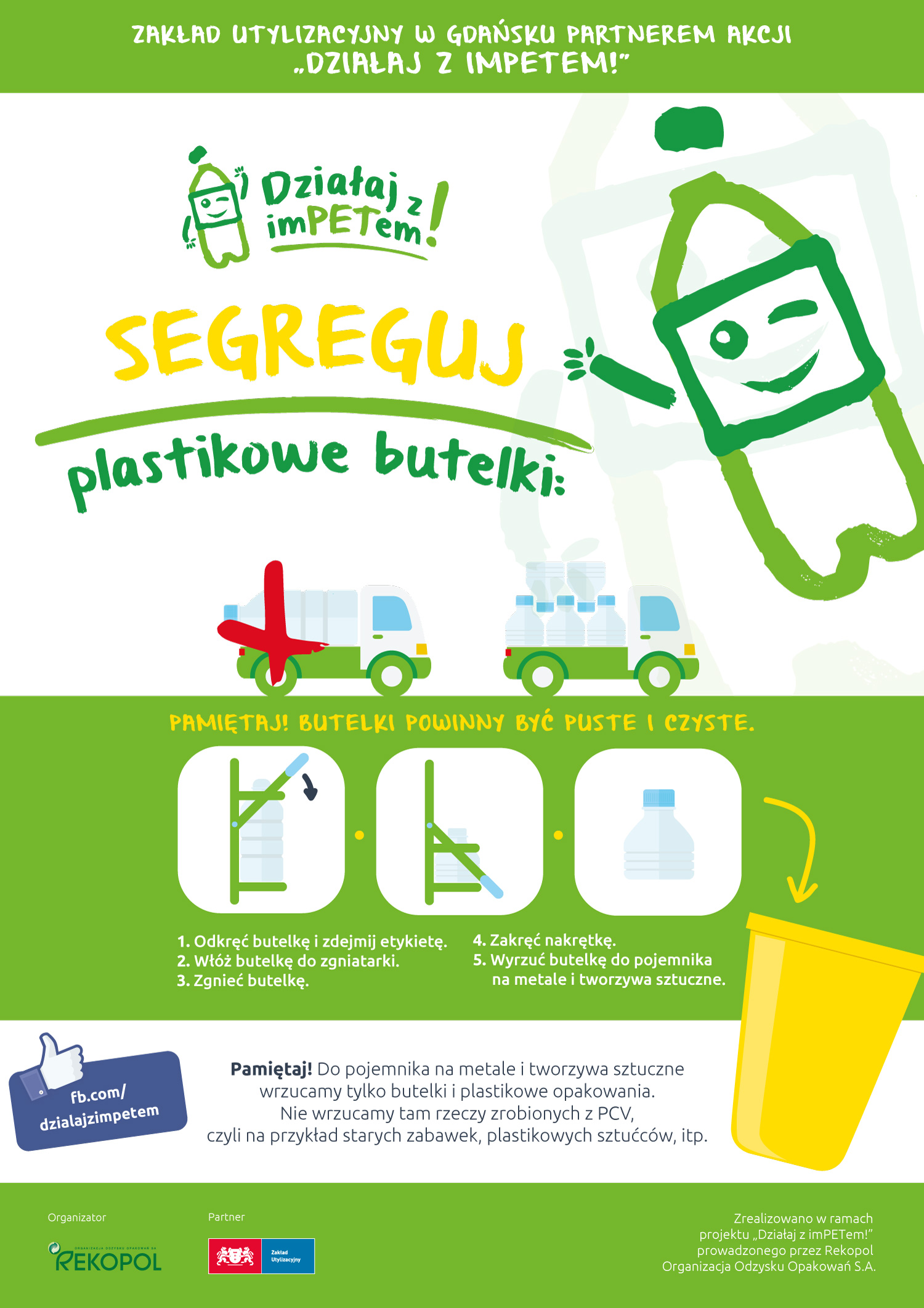 Zgniatarki trafią do Gminy Kolbudy, czyli kolejna edycja naszej akcji