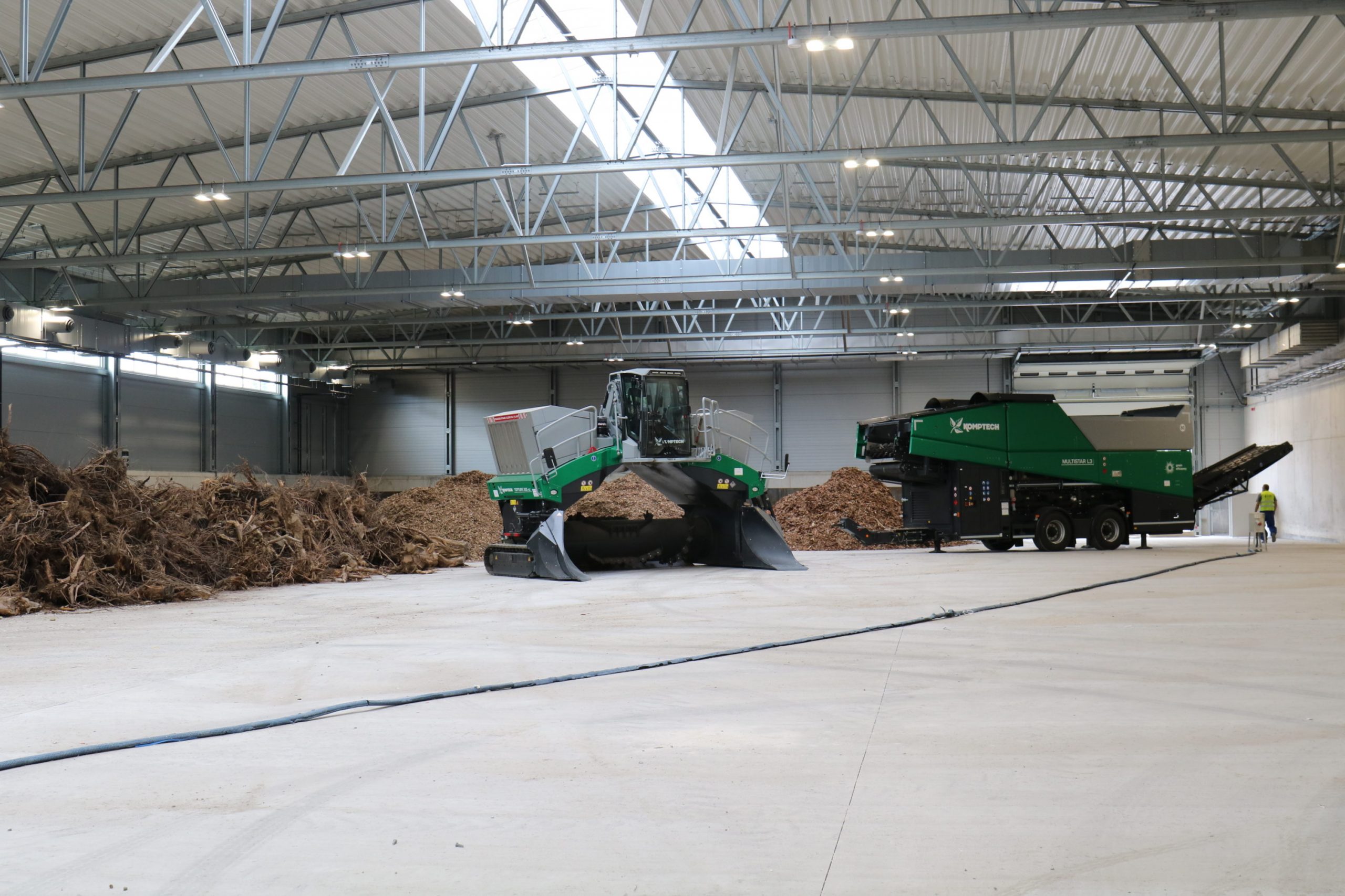 Budowa hermetycznej kompostowni osiągnęła 95% planu realizacji