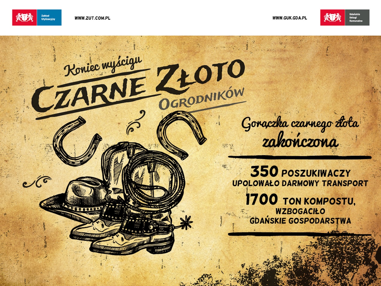 Gdańszczanie pokochali „Czarne złoto ogrodników” – podsumowanie wspólnej akcji Zakładu Utylizacyjnego i Gdańskich Usług Komunalnych