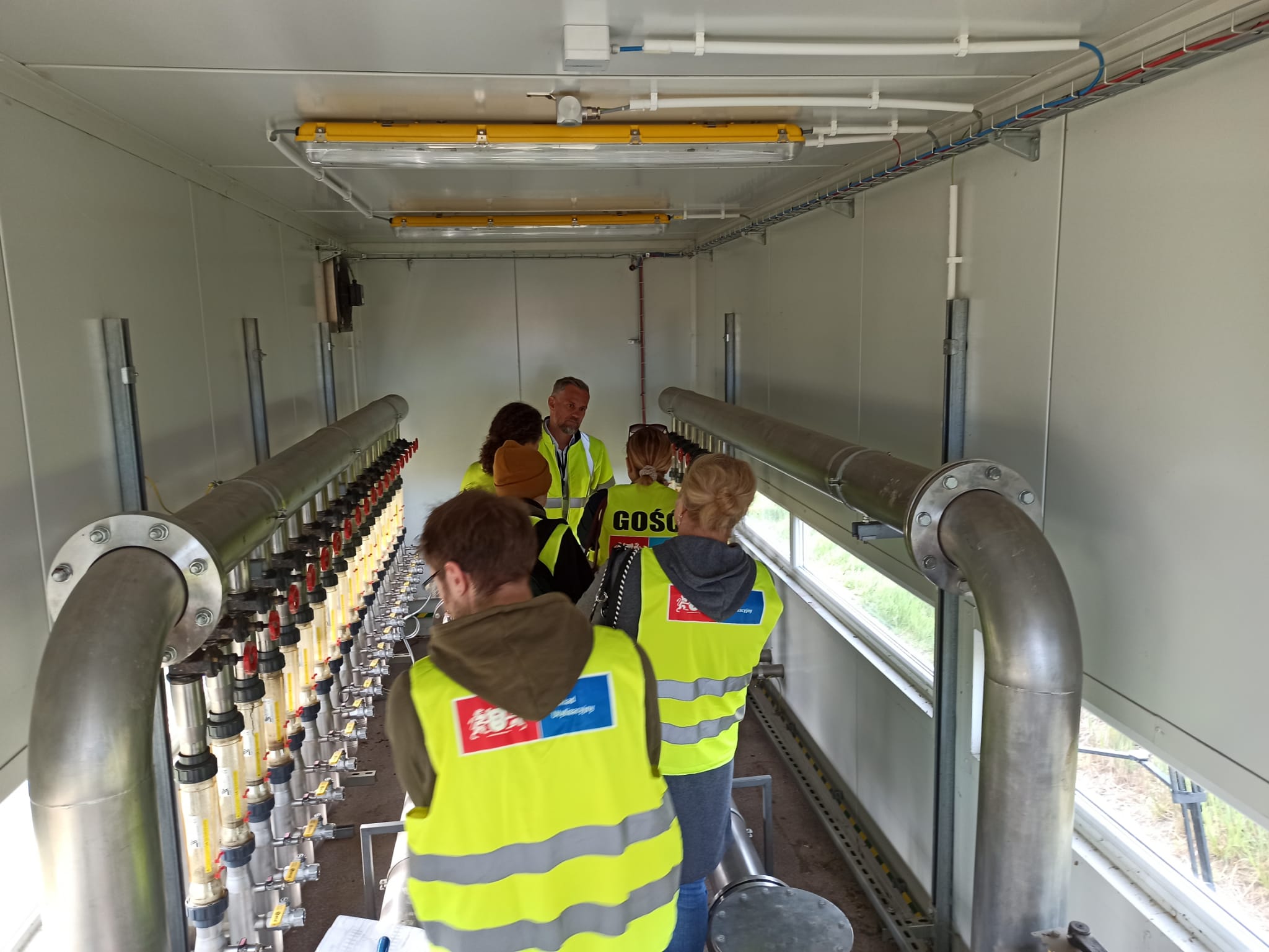 Wizyta w Zakładzie Utylizacyjnym&nbsp; w Gdańsku<br>w ramach unijnego projektu Liquid Energy