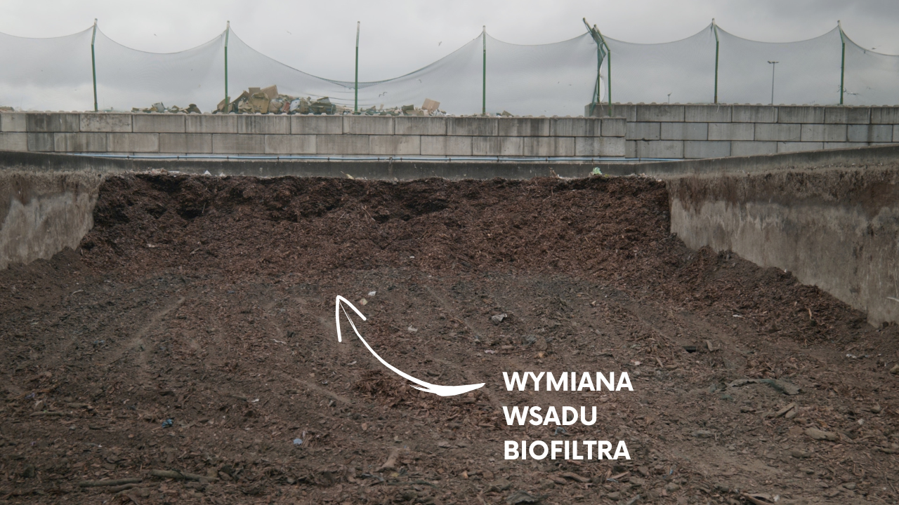 Biofiltr w walce z zapachami