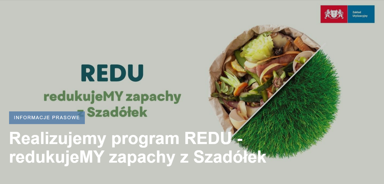Realizujemy program REDU - redukujeMY zapachy z Szadółek