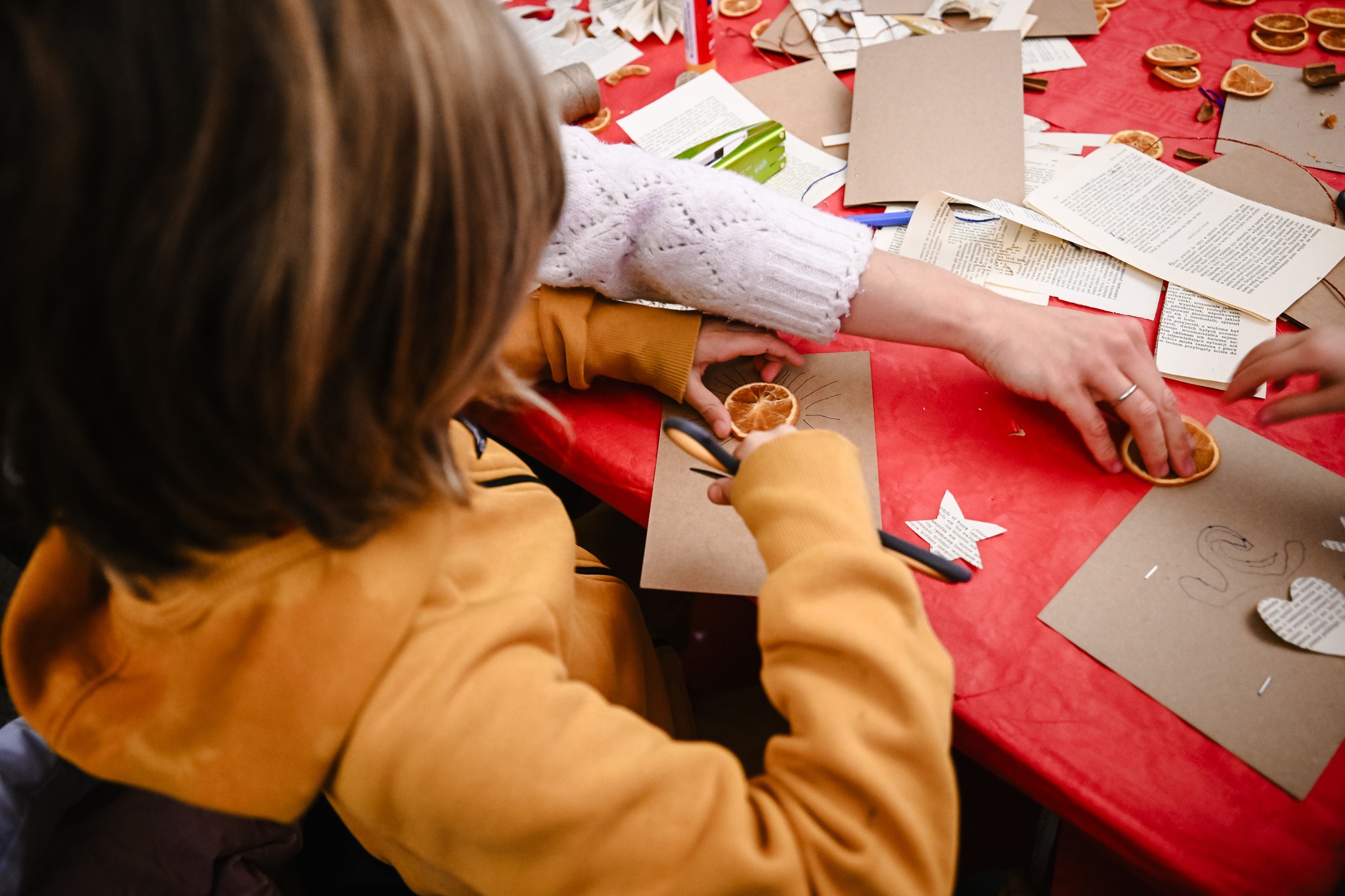Dekoracje świąteczne less waste