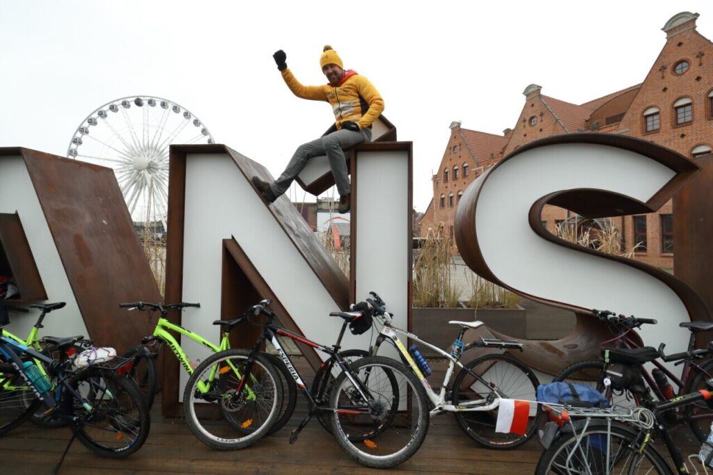 Gdańsk Wyspa Spichrzów, wycieczka rowerowa