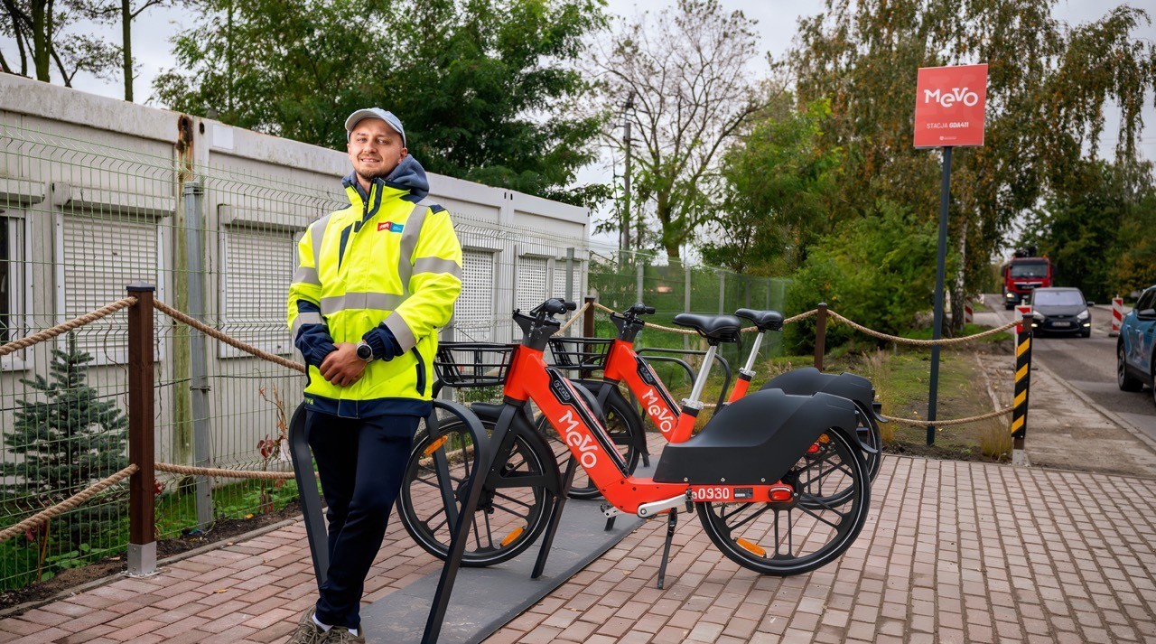 Dołączyliśmy do systemu rowerowego MEVO!
